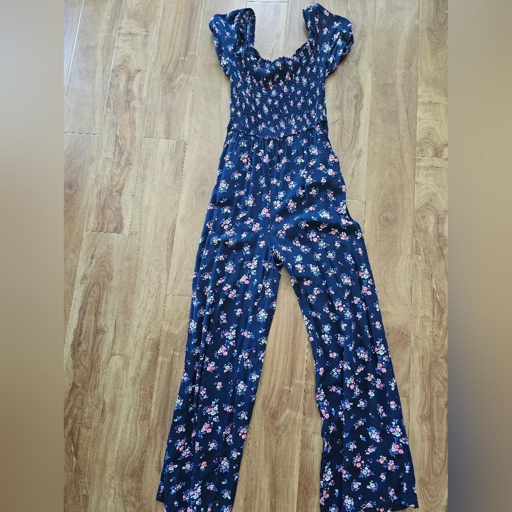 Womens floral jumpsuit